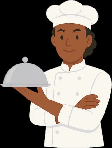 Chef professional illustration